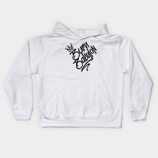 Burn Babylon Graffiti Tag Style Reggae Kids Hoodie